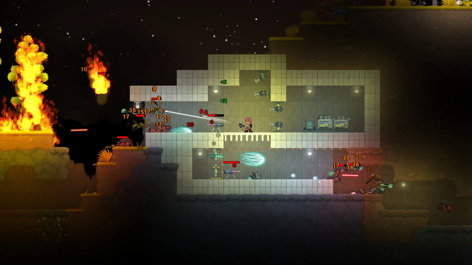 Изображение игры: Dig or Die