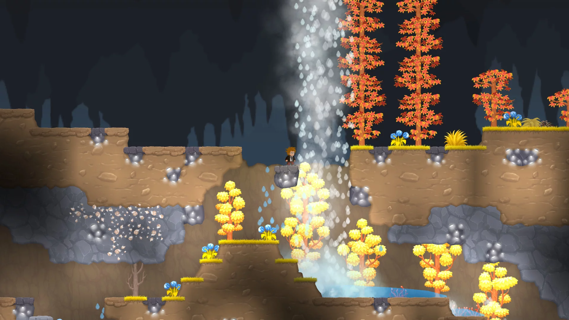 Изображение игры: Dig or Die
