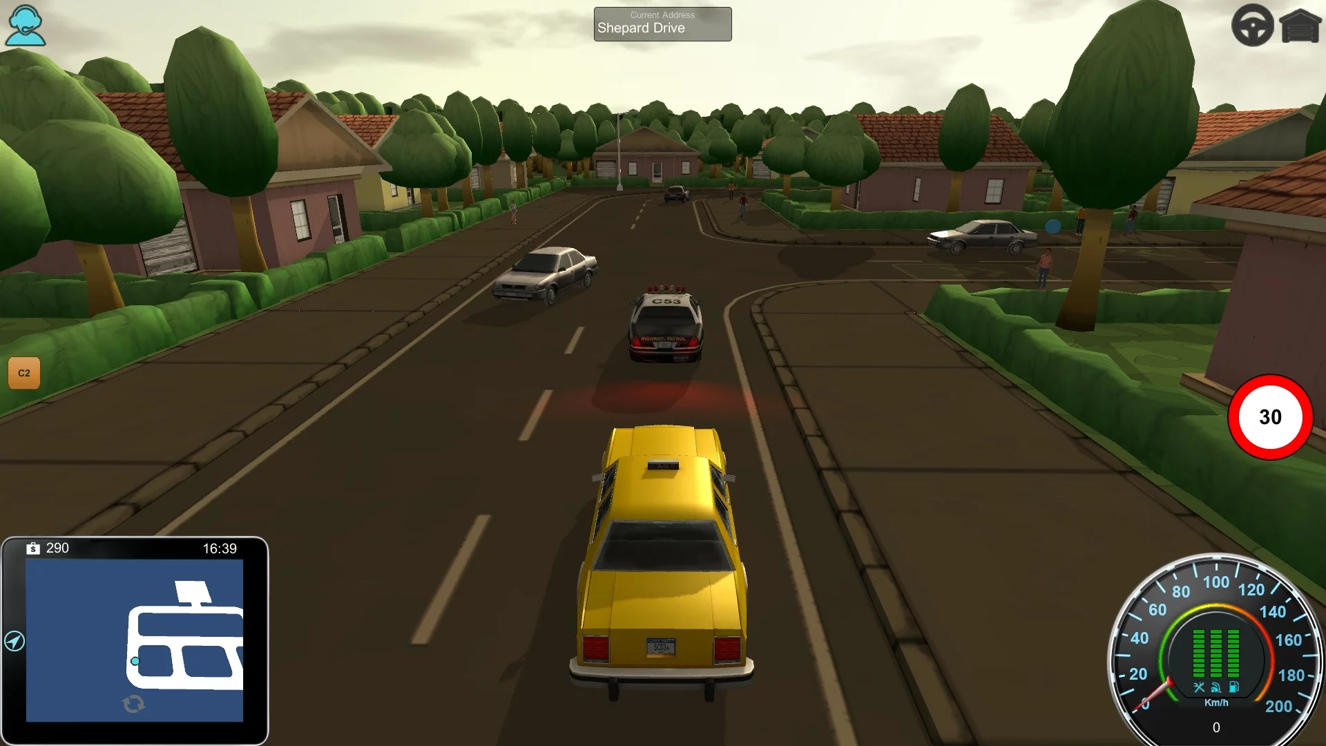 Изображение игры: Taxi