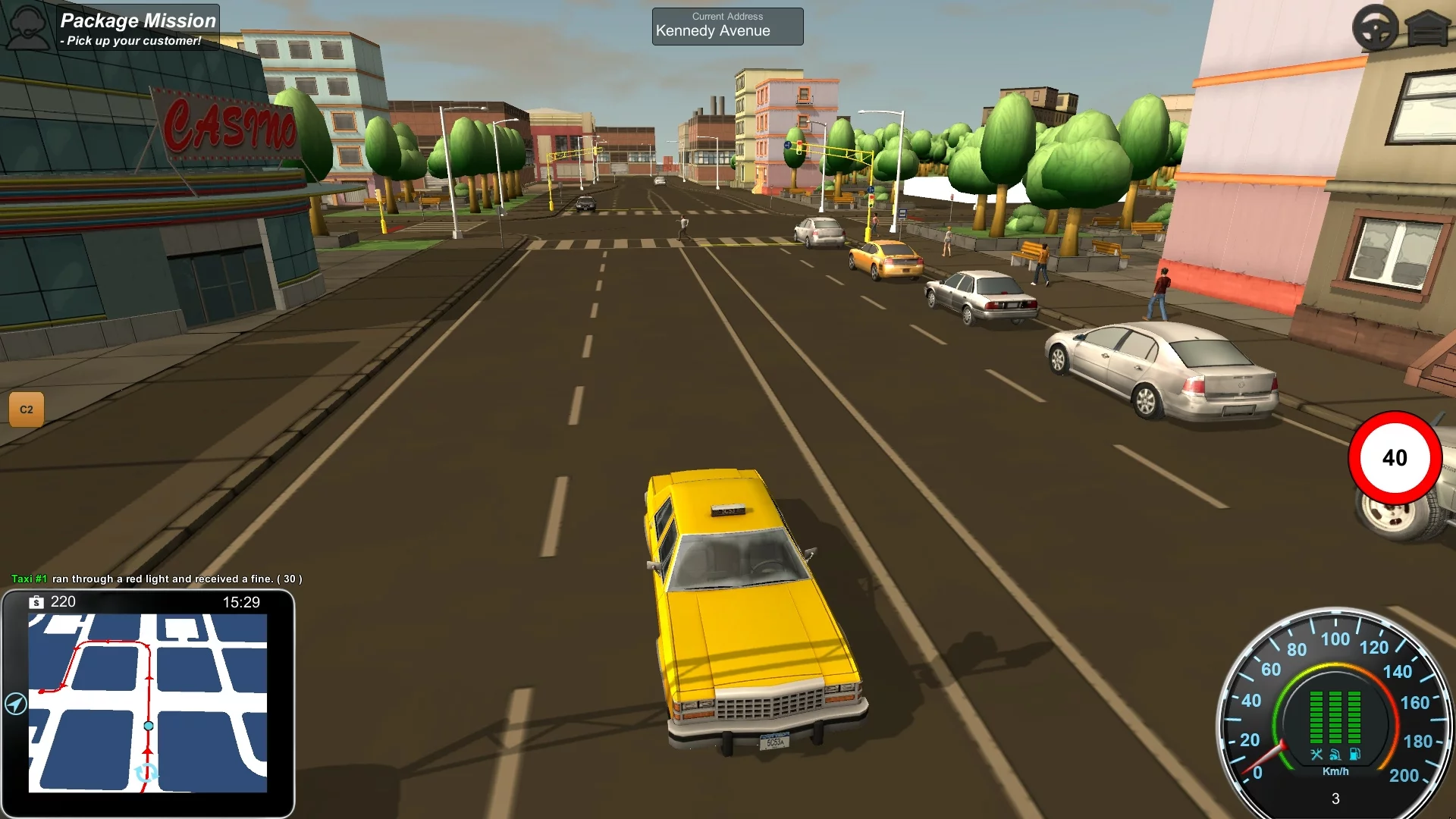 Изображение игры: Taxi