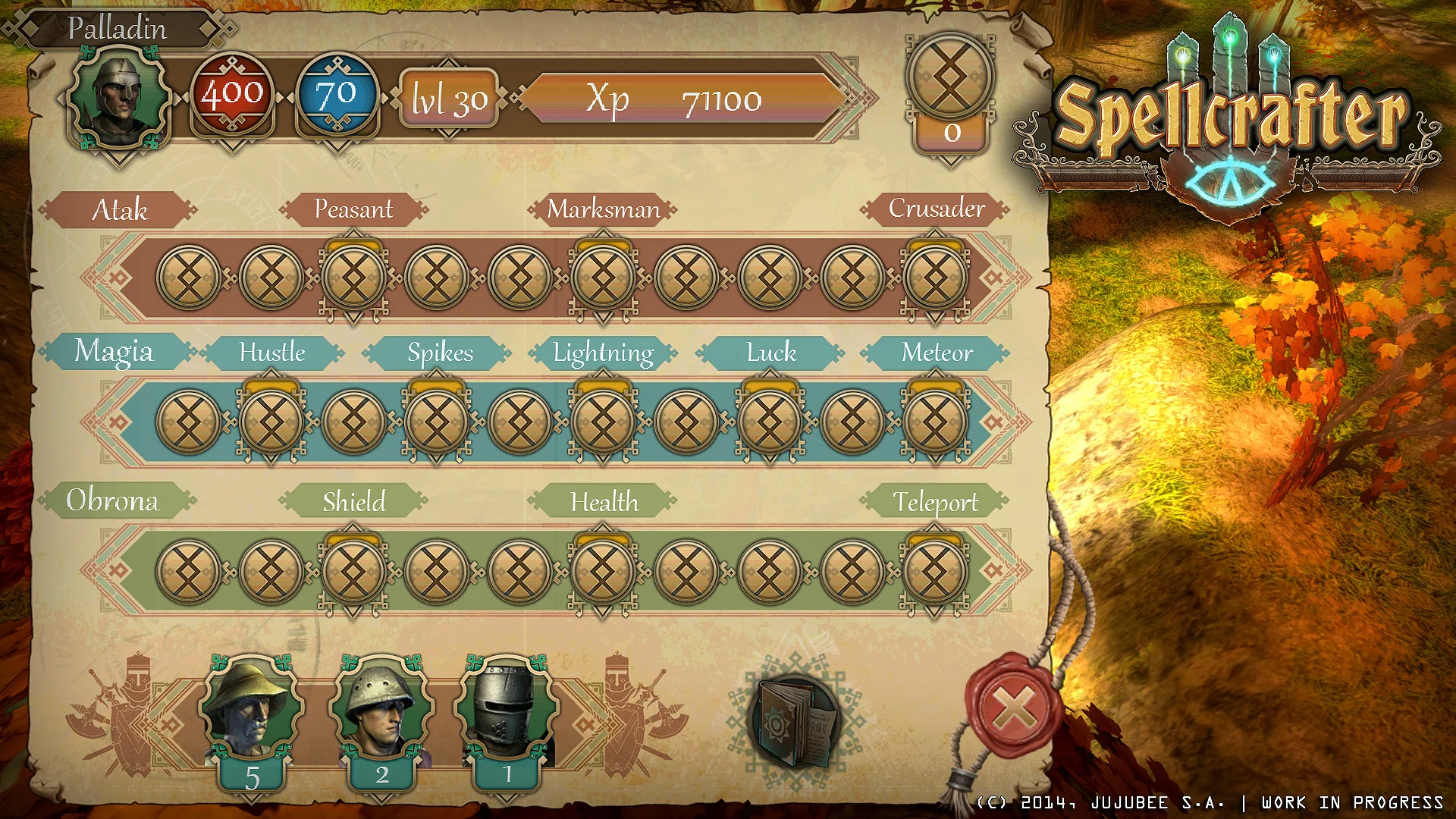 Изображение игры: Spellcrafter