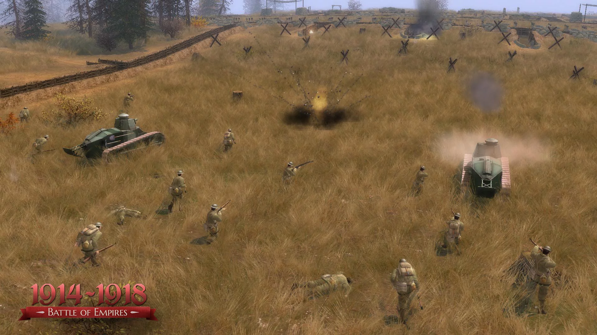 Изображение игры: Battle of Empires : 1914-1918