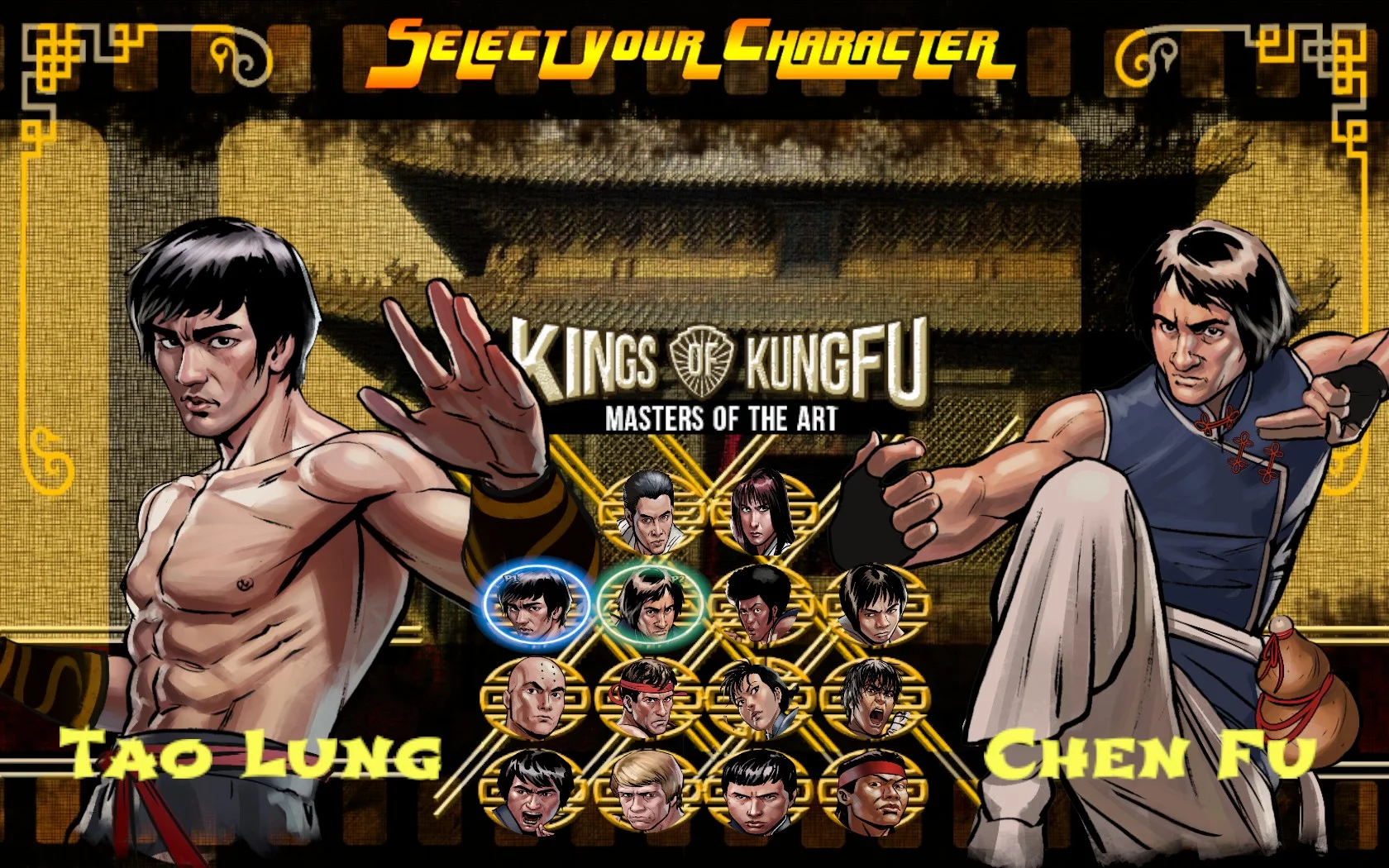 Изображение игры: Kings of Kung Fu