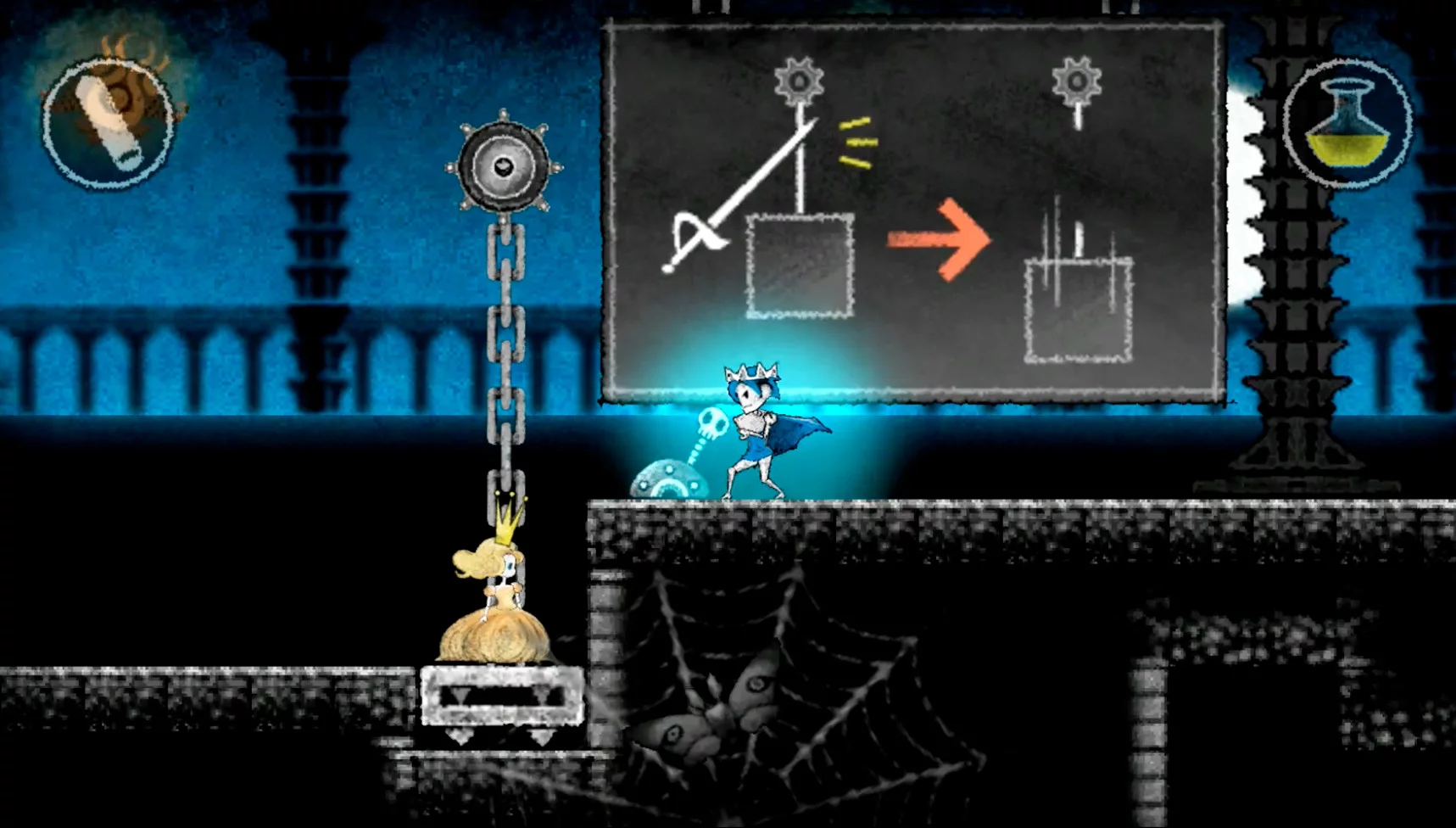 Изображение игры: Dokuro