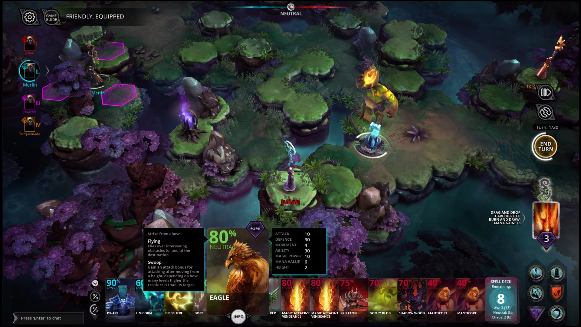 Изображение игры: Chaos Reborn