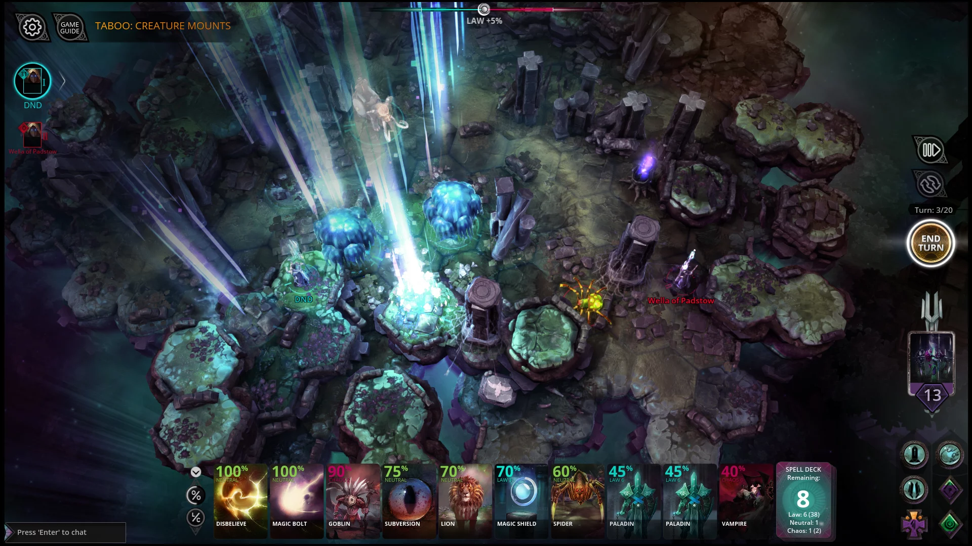 Изображение игры: Chaos Reborn
