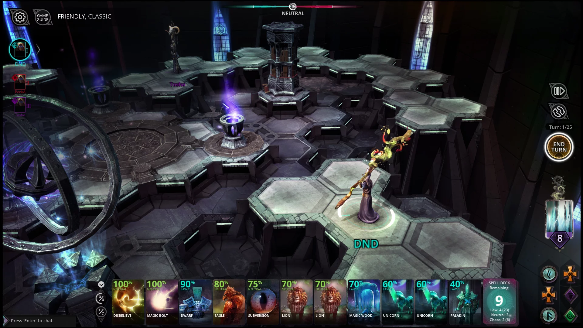 Изображение игры: Chaos Reborn
