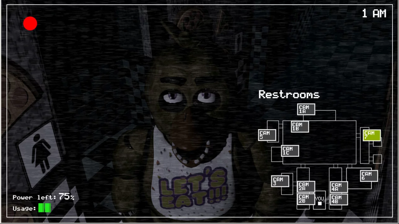 Изображение игры: Five Nights at Freddy's