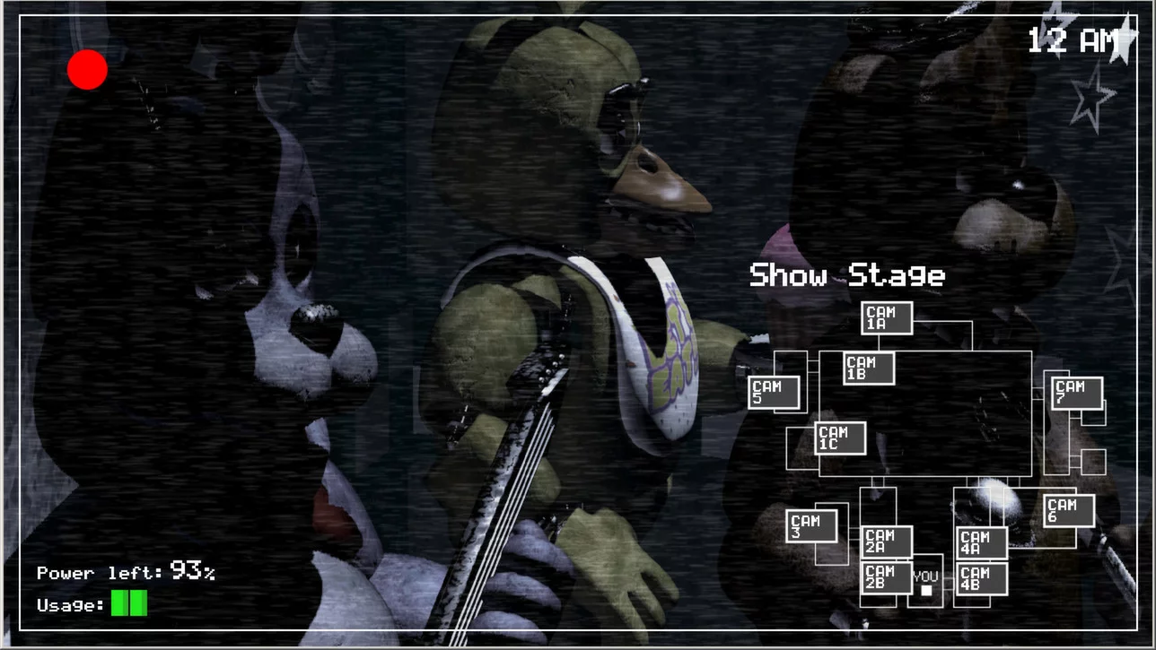 Изображение игры: Five Nights at Freddy's