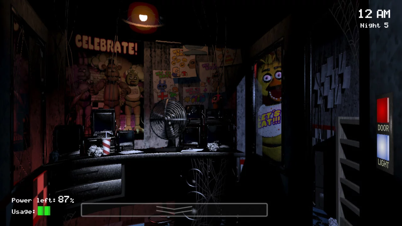 Изображение игры: Five Nights at Freddy's