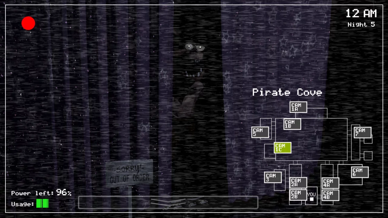Изображение игры: Five Nights at Freddy's