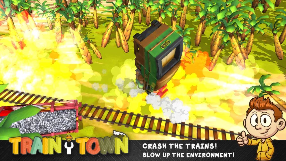 Изображение игры: Train Town