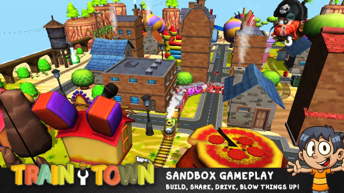 Изображение игры: Train Town