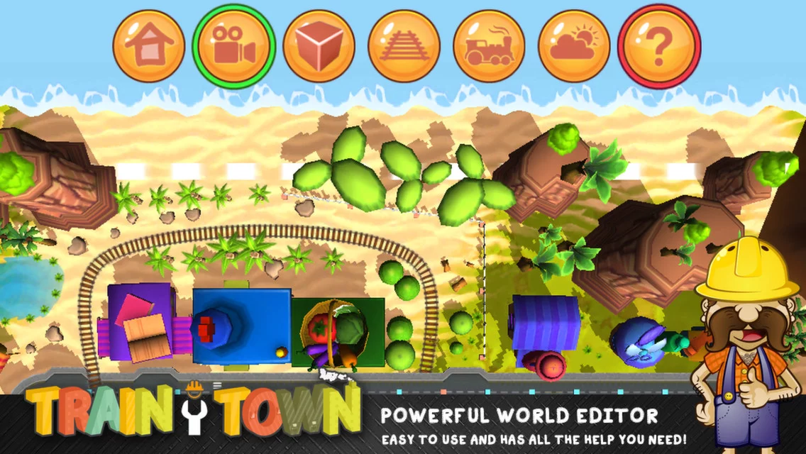 Изображение игры: Train Town