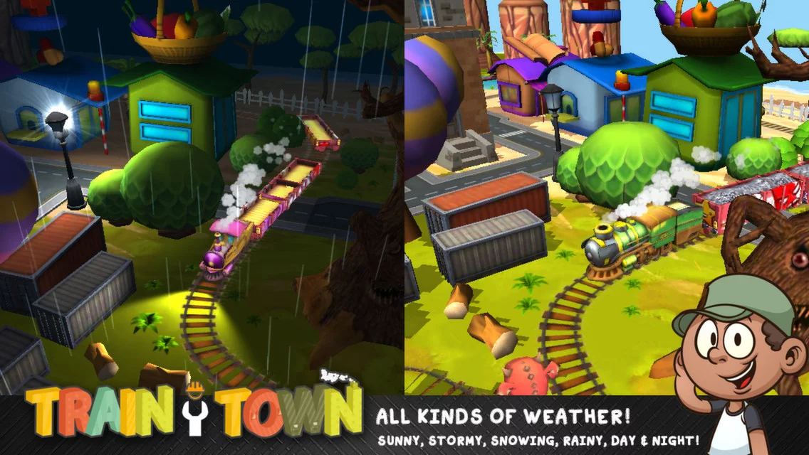 Изображение игры: Train Town