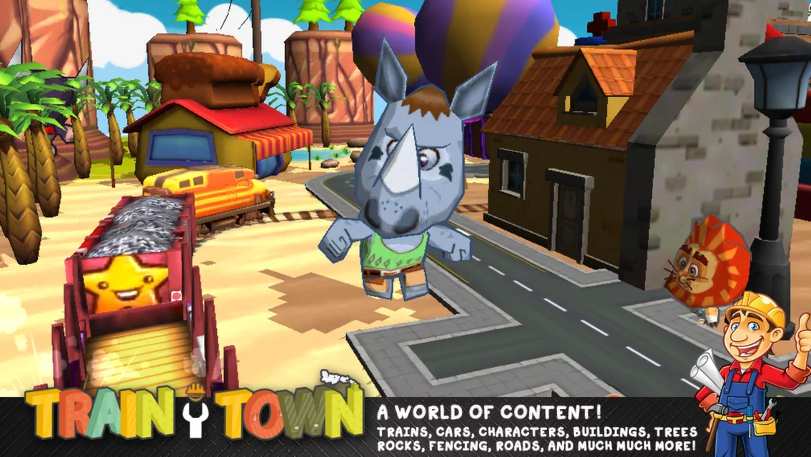 Изображение игры: Train Town