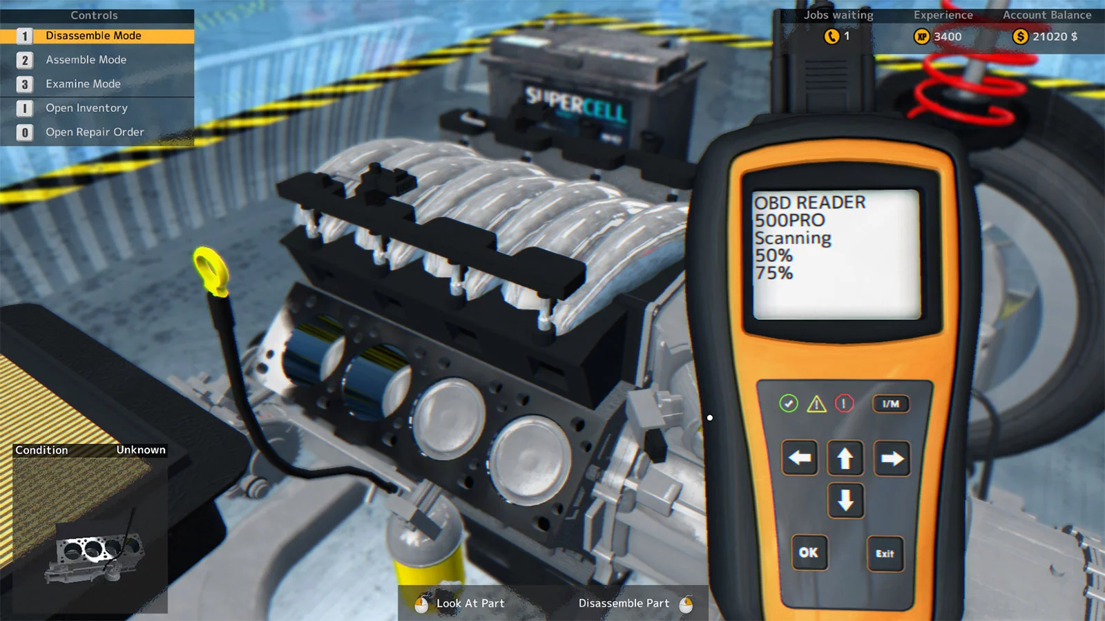 Изображение игры: Car Mechanic Simulator 2015
