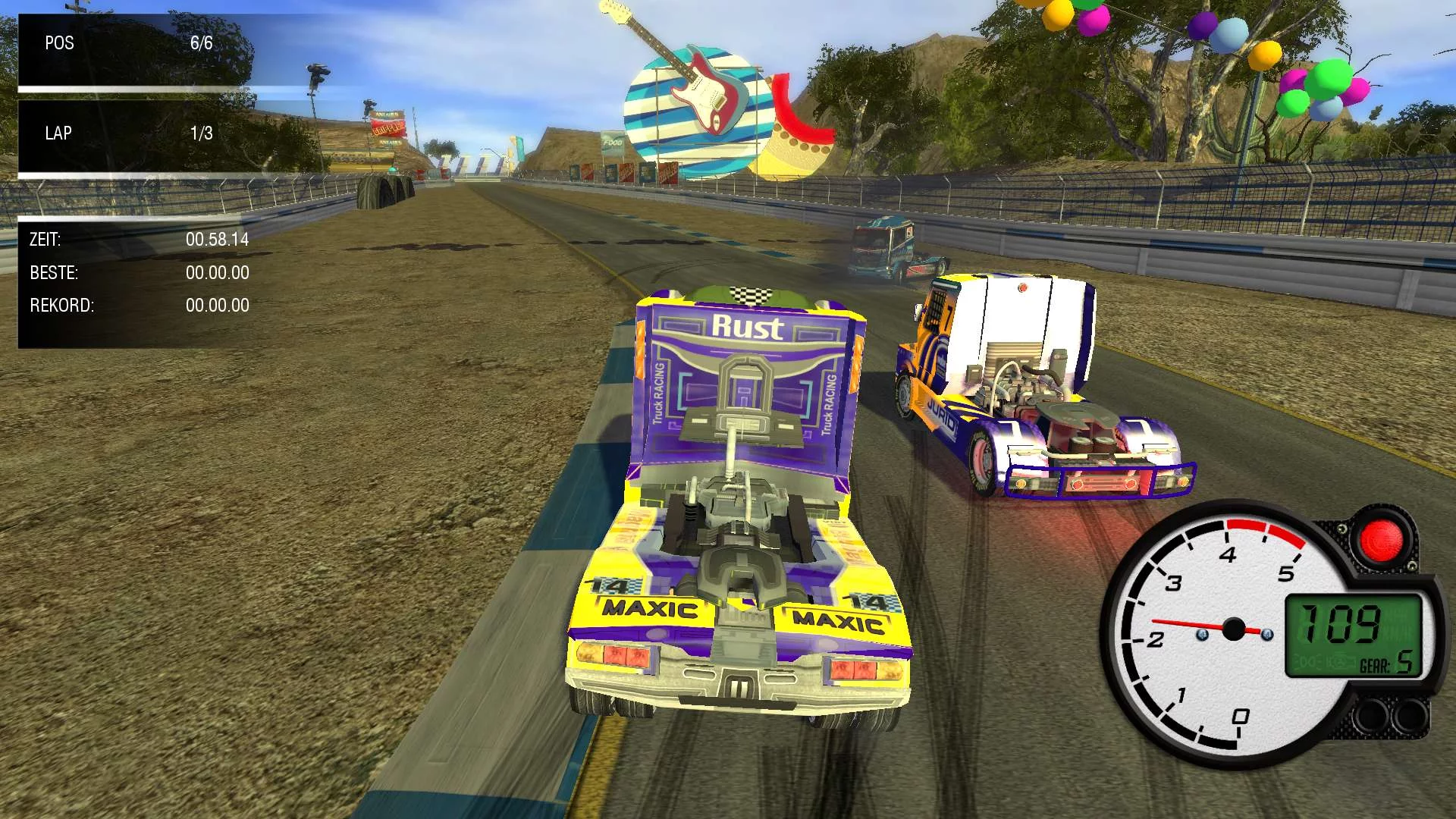 Изображение игры: World Truck Racing