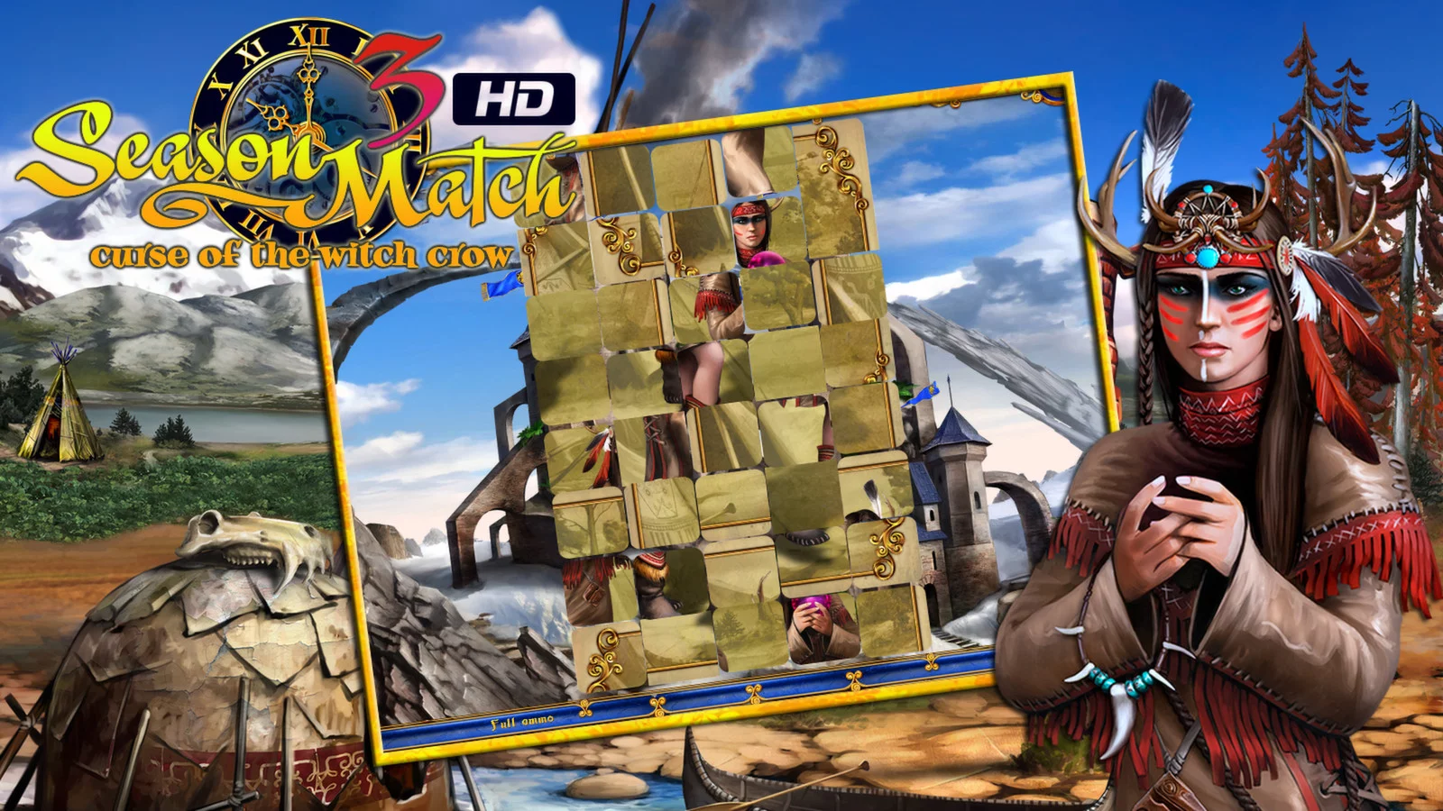 Изображение игры: Season Match 3 - Curse of the Witch Crow