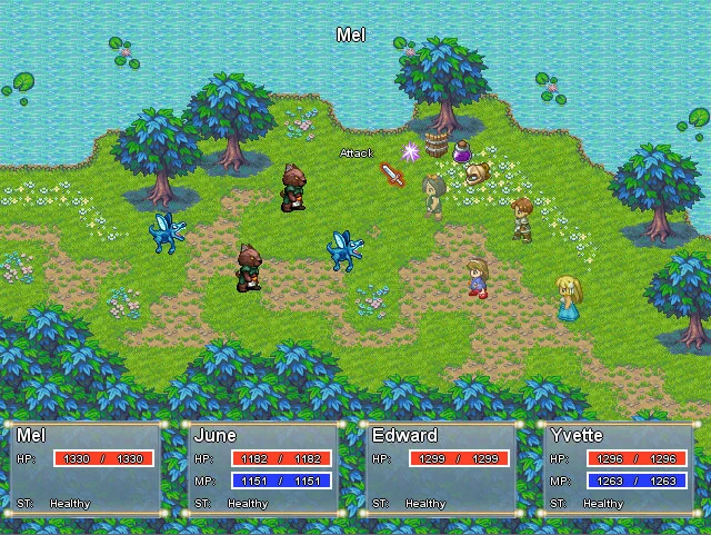 Изображение игры: Aveyond 3-3: The Lost Orb