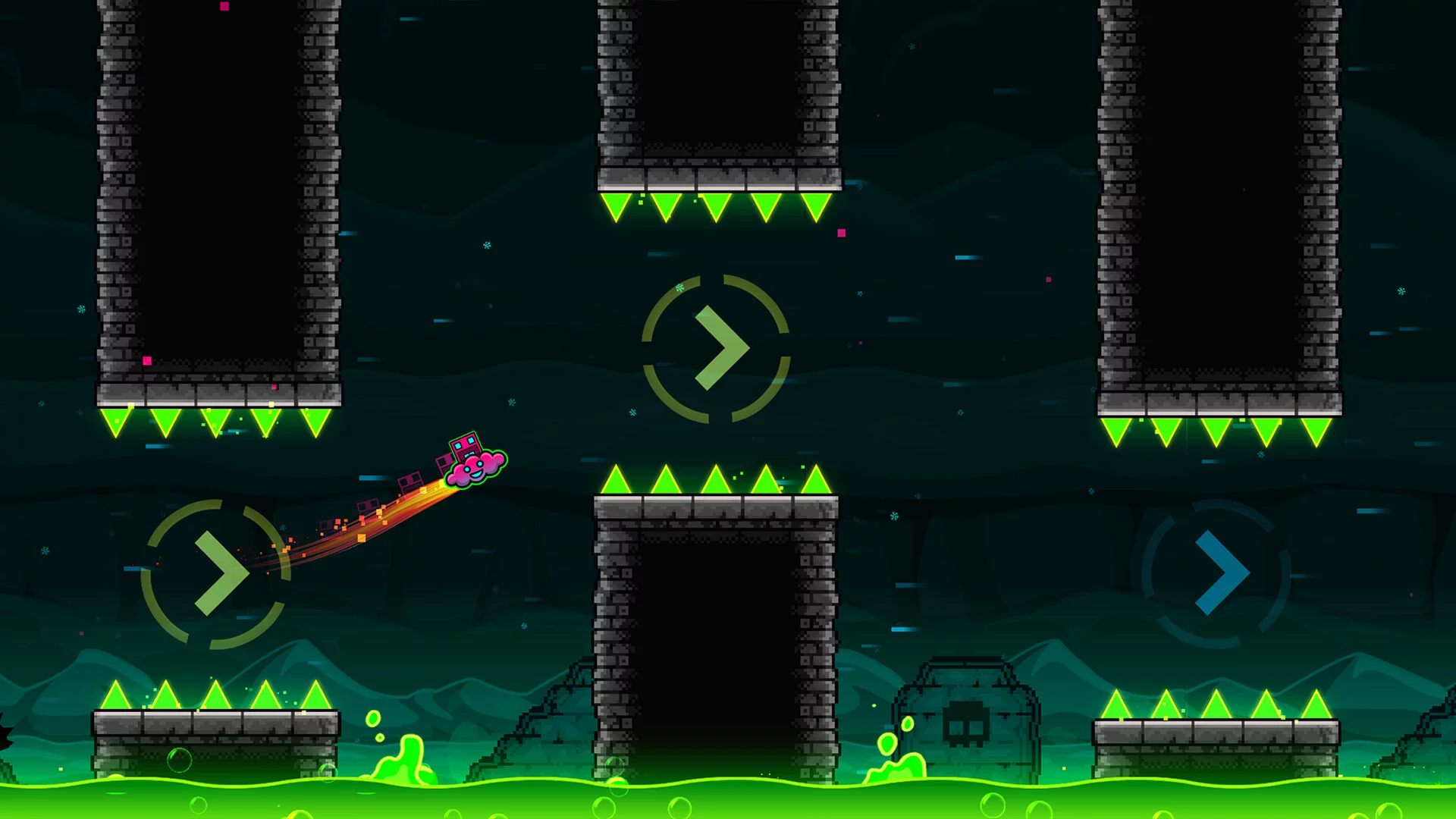 Изображение игры: Geometry Dash