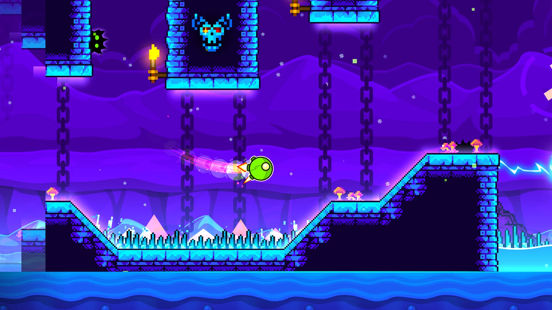 Изображение игры: Geometry Dash