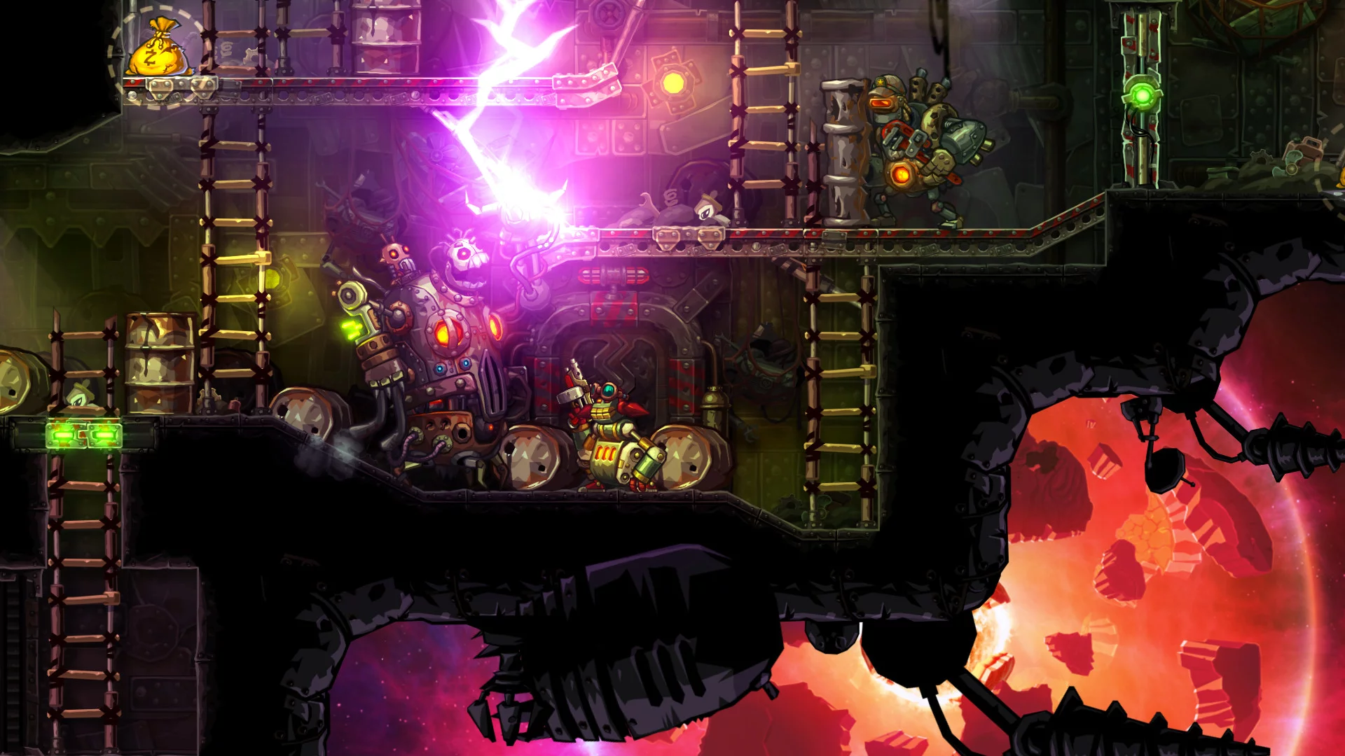 Изображение игры: SteamWorld Heist