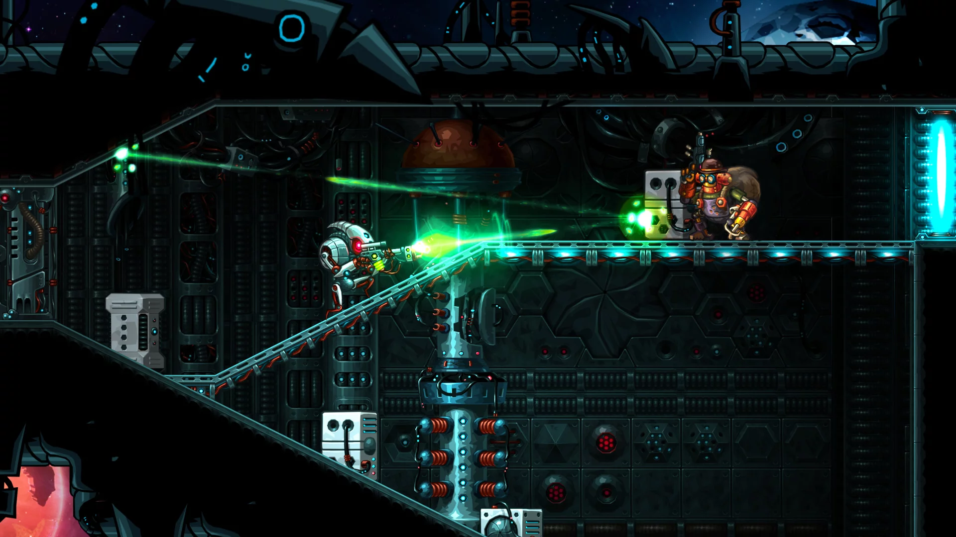 Изображение игры: SteamWorld Heist