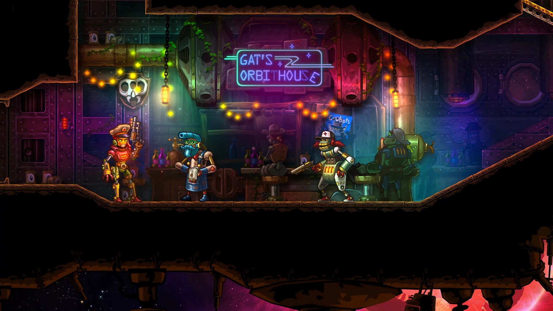 Изображение игры: SteamWorld Heist