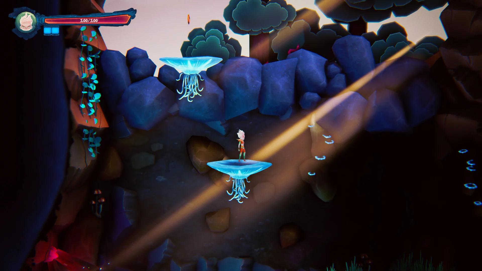 Изображение игры: Red Goddess: Inner World