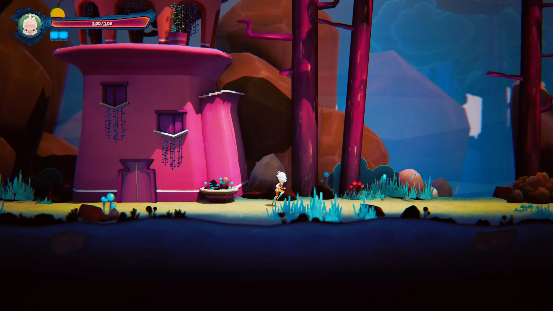 Изображение игры: Red Goddess: Inner World
