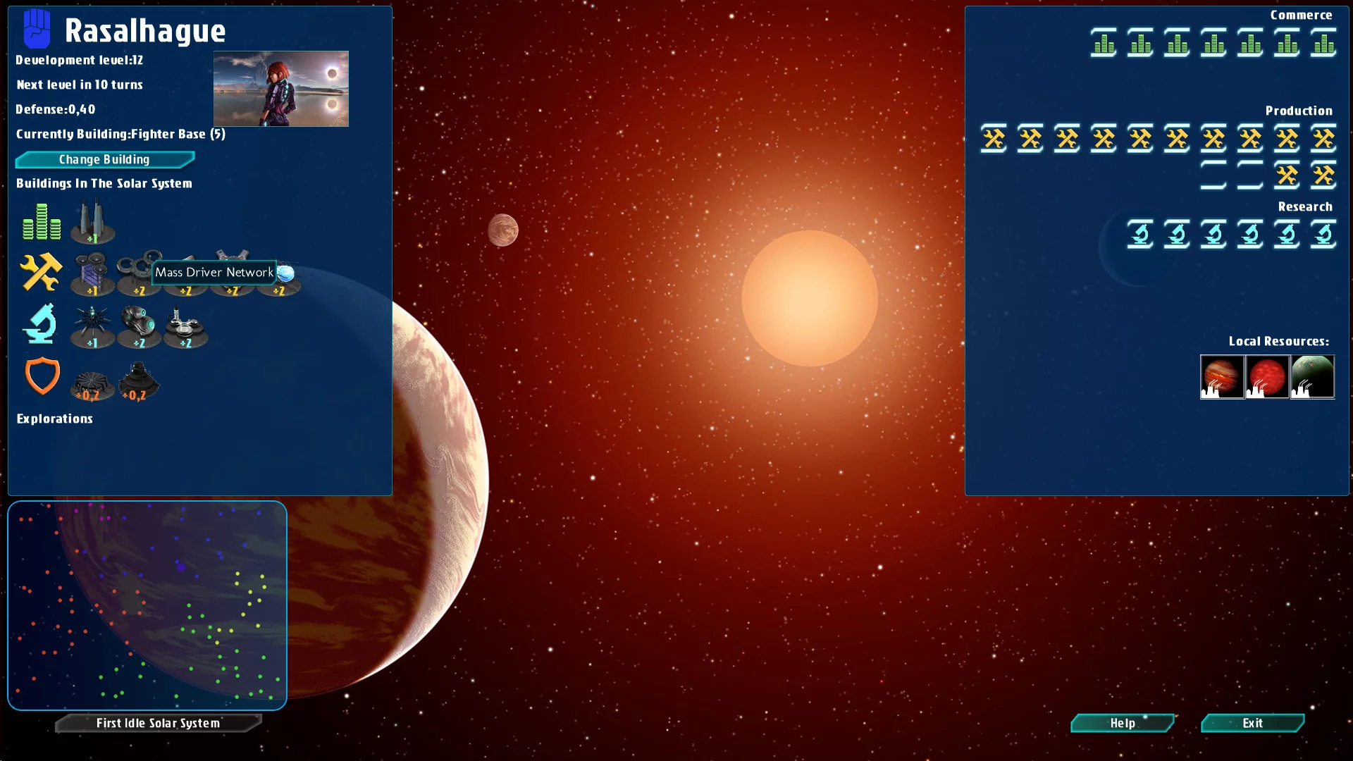 Изображение игры: Galactic Inheritors