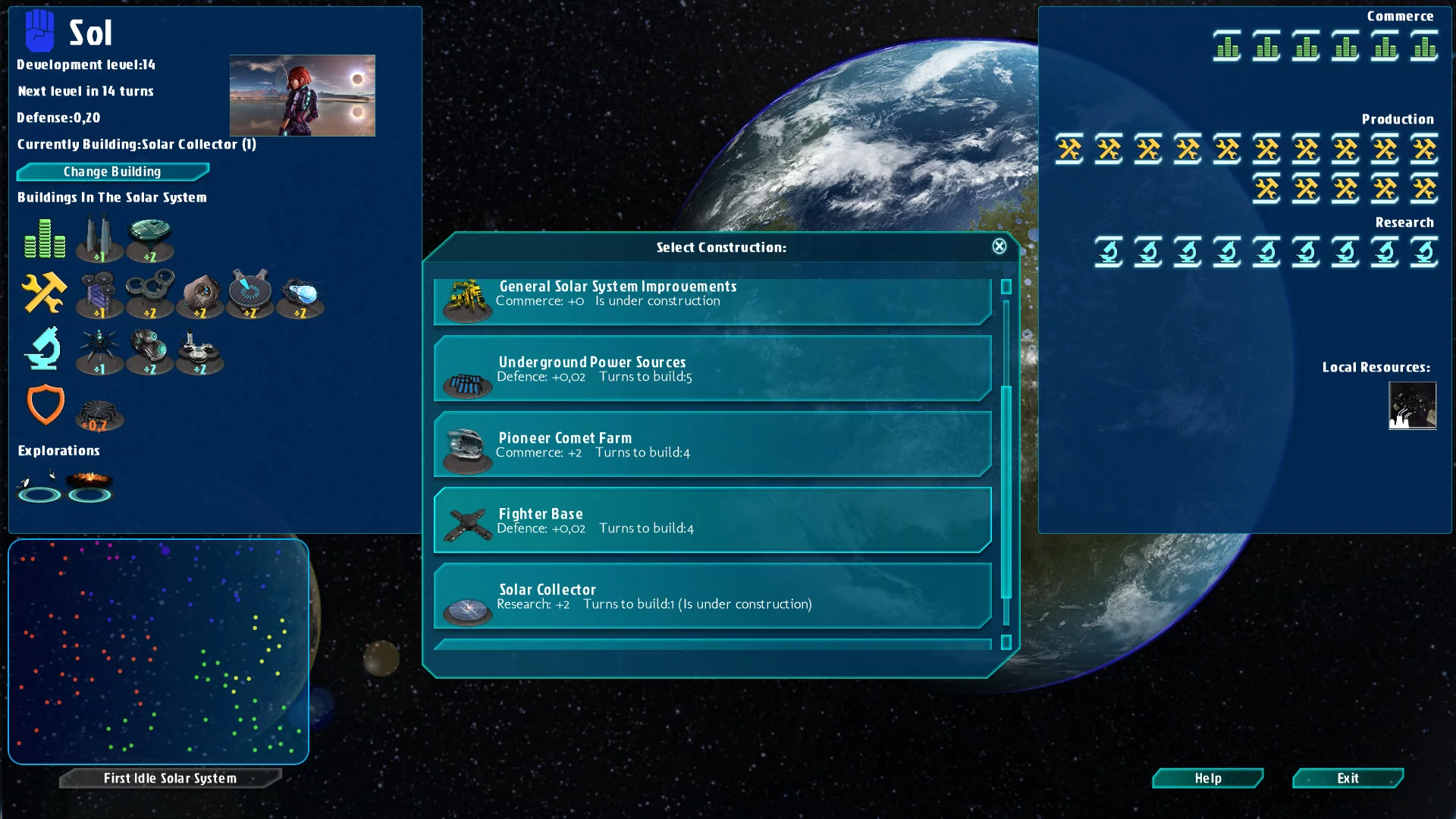 Изображение игры: Galactic Inheritors