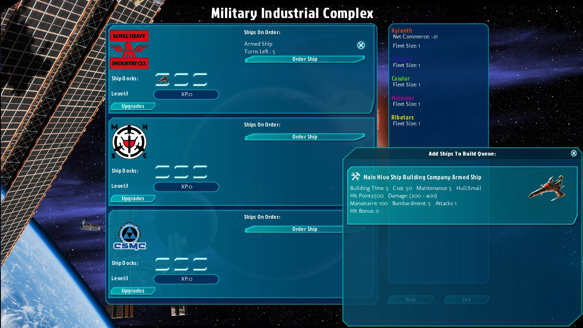 Изображение игры: Galactic Inheritors