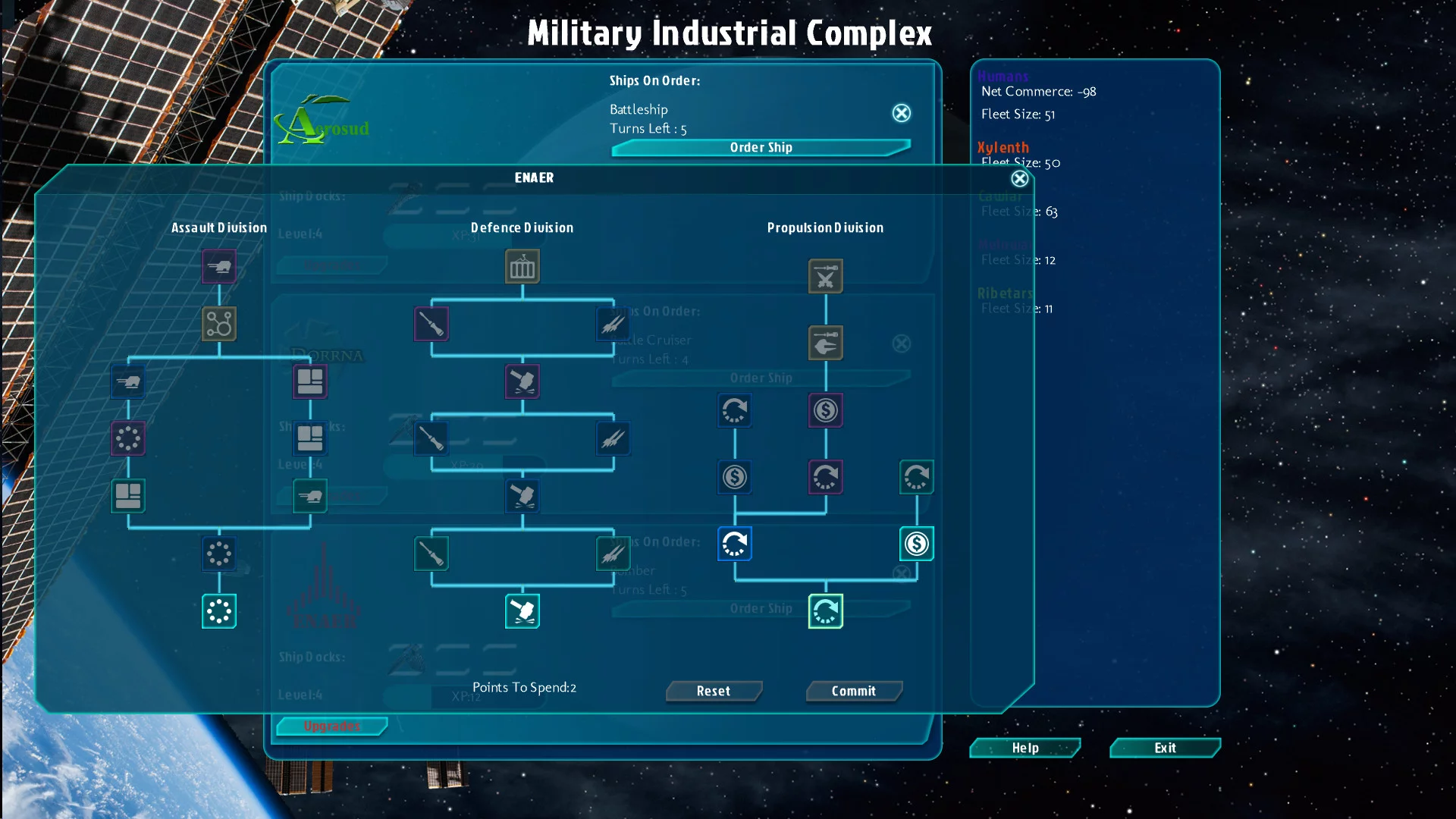 Изображение игры: Galactic Inheritors
