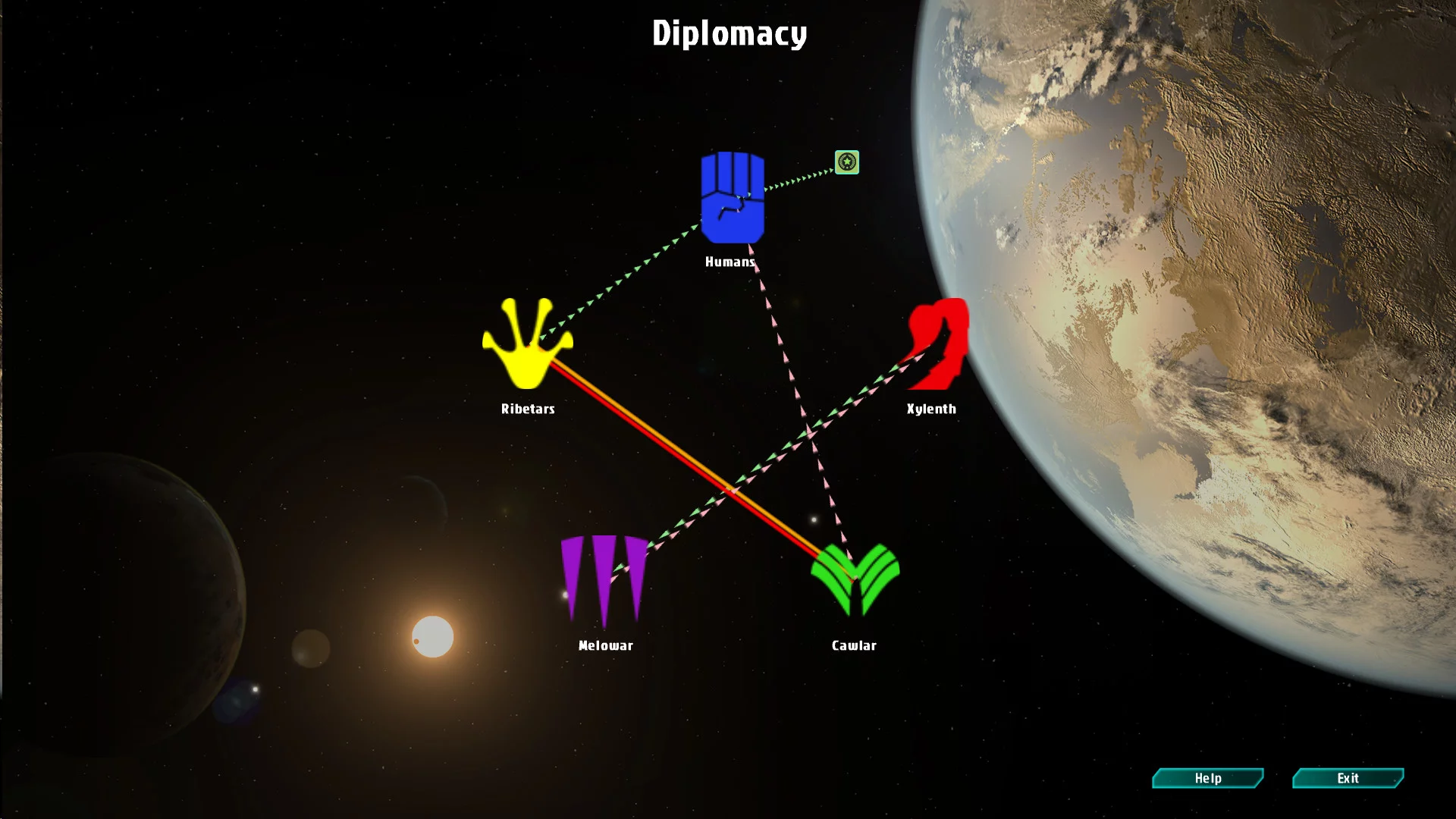 Изображение игры: Galactic Inheritors