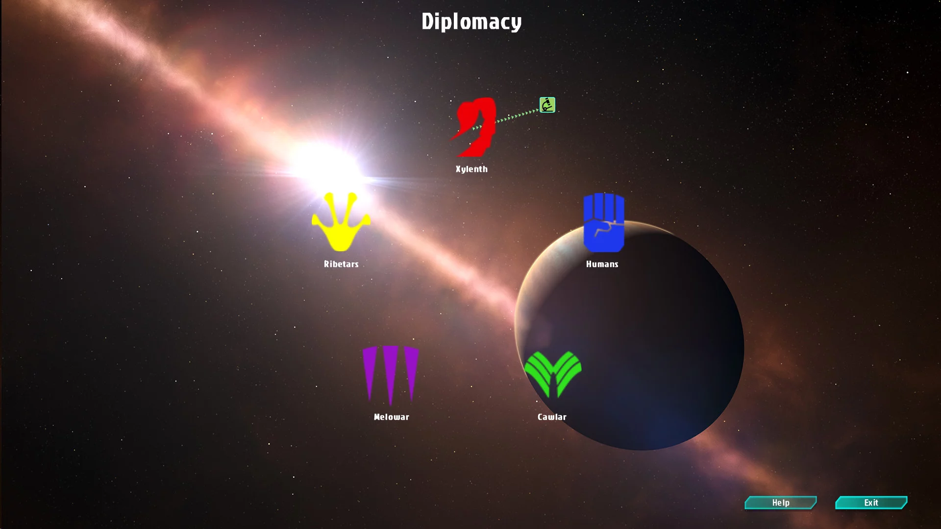 Изображение игры: Galactic Inheritors