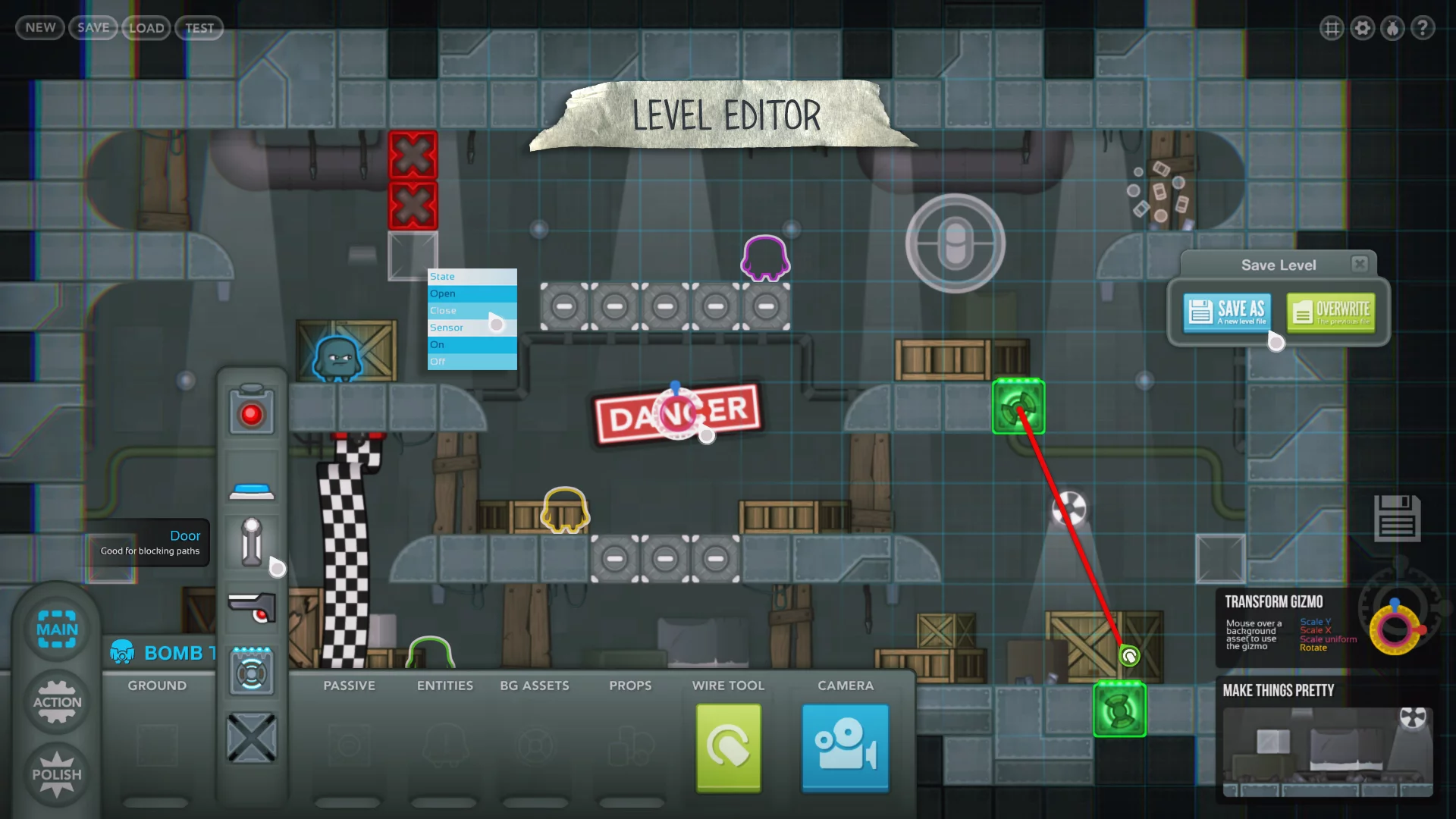 Изображение игры: Move or Die