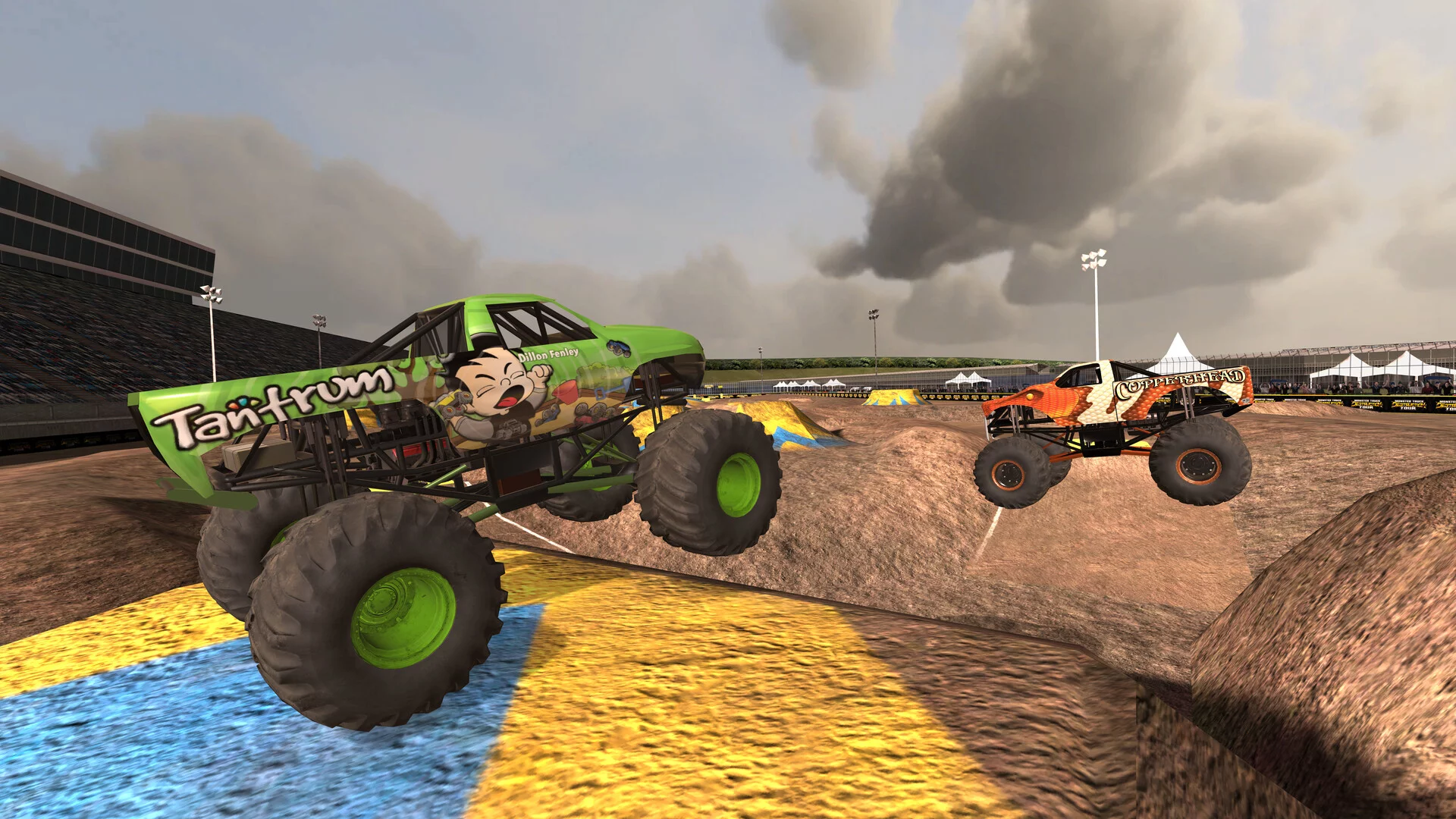 Изображение игры: Monster Truck Destruction