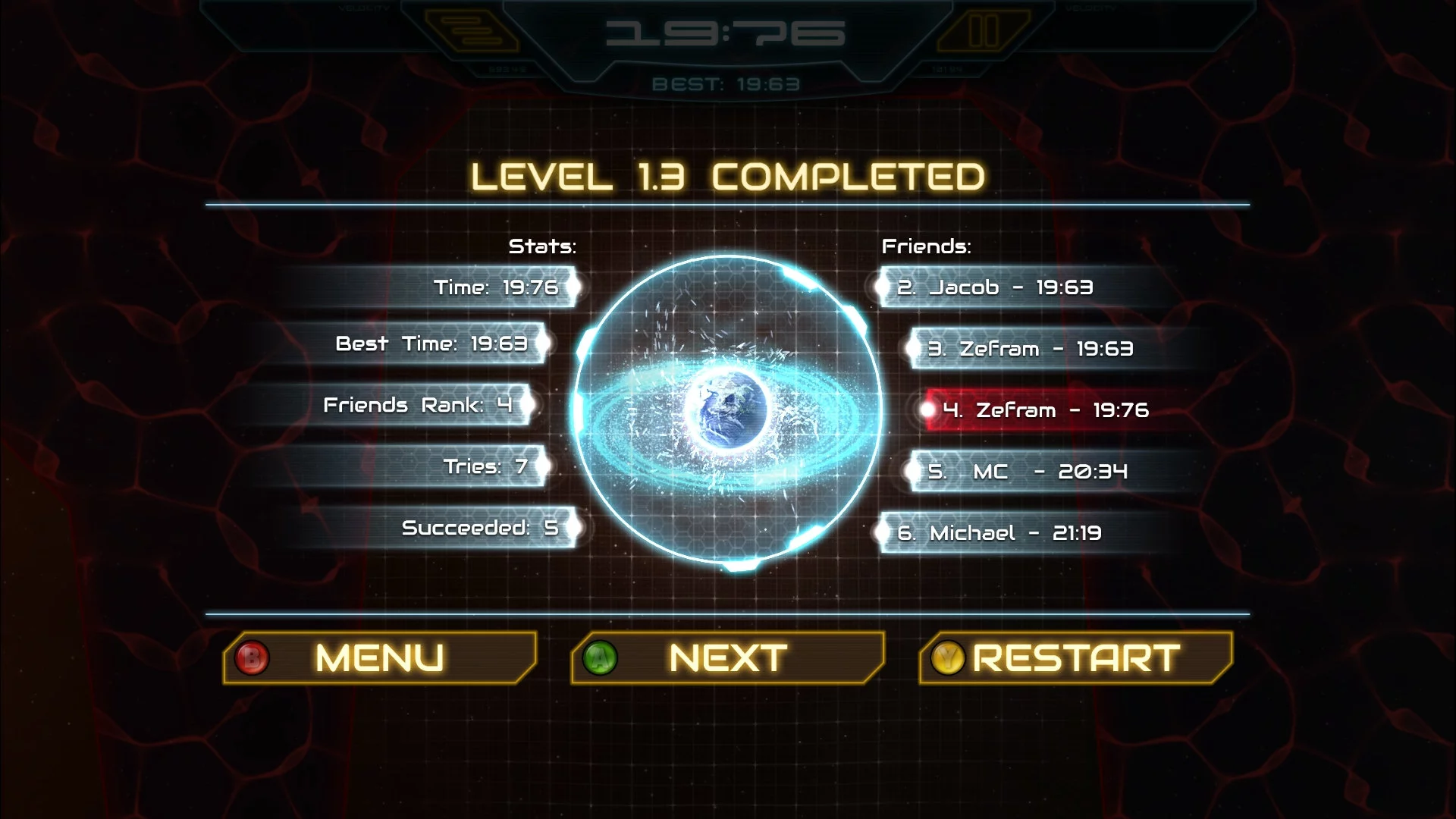 Изображение игры: Space Warp