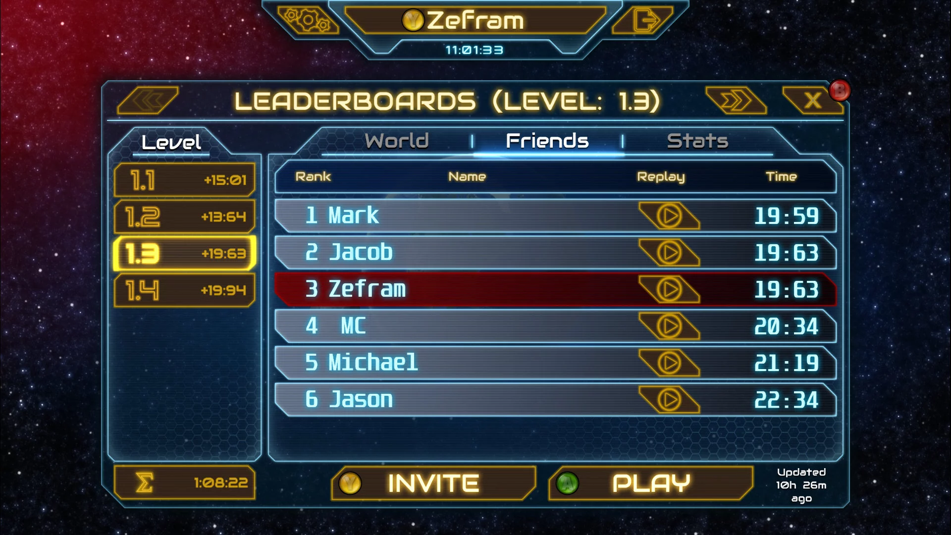 Изображение игры: Space Warp