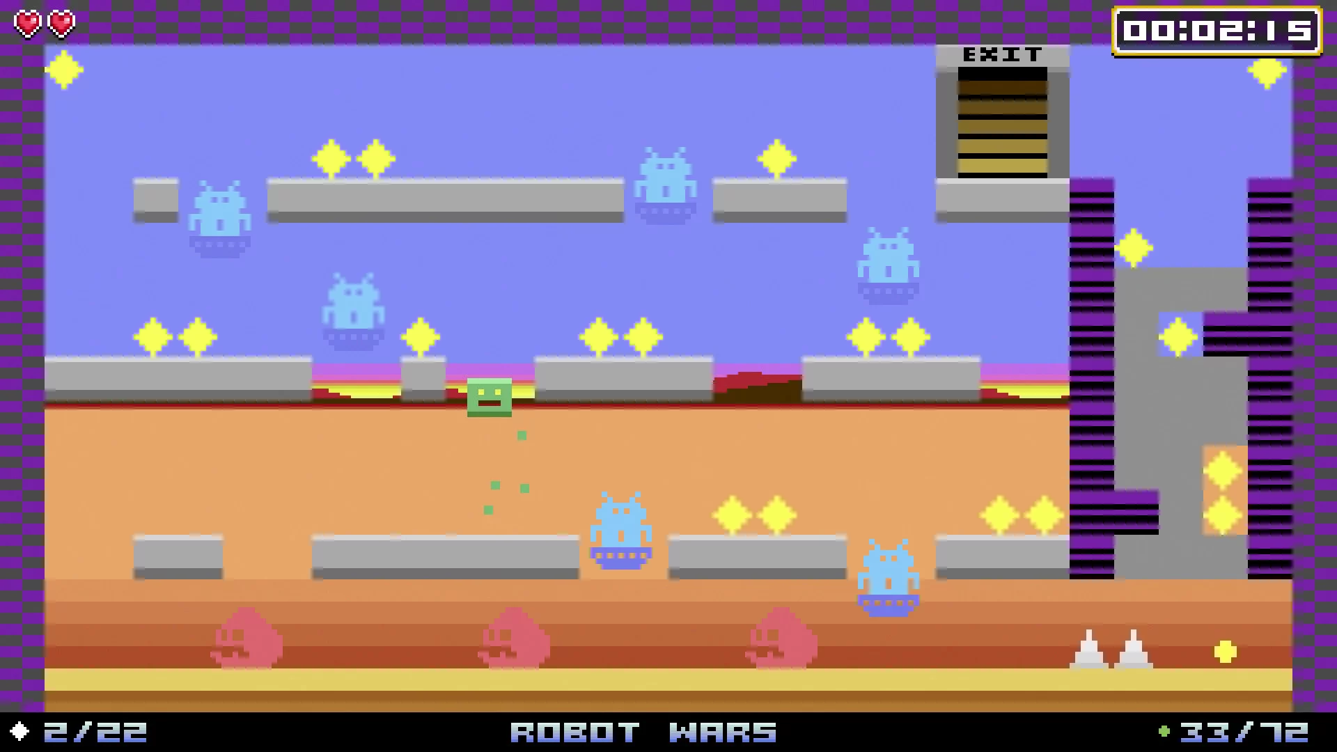 Изображение игры: Super Life of Pixel