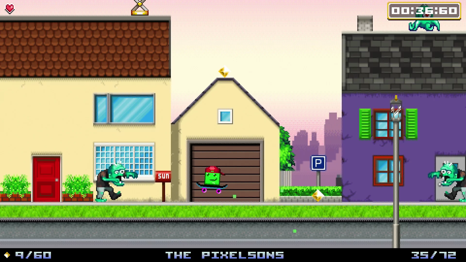Изображение игры: Super Life of Pixel