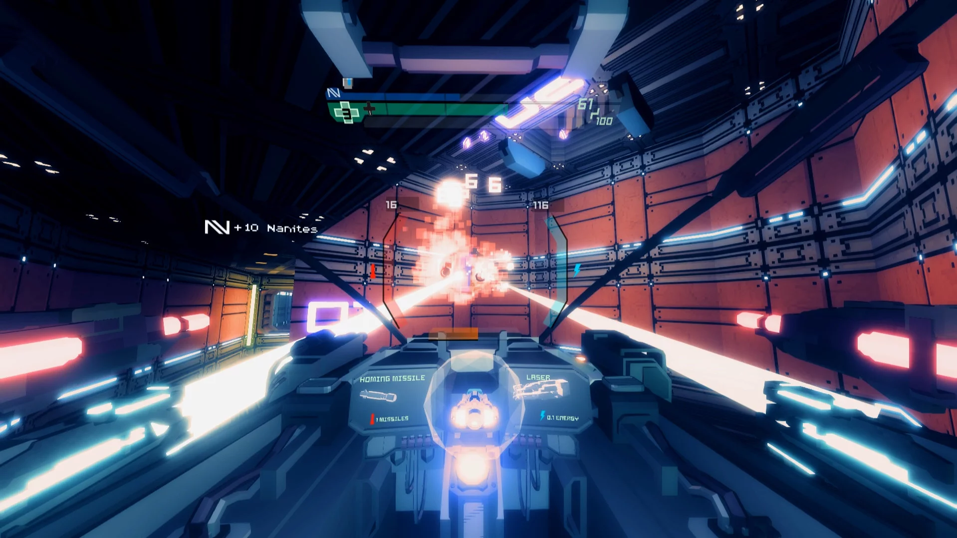 Изображение игры: Sublevel Zero Redux
