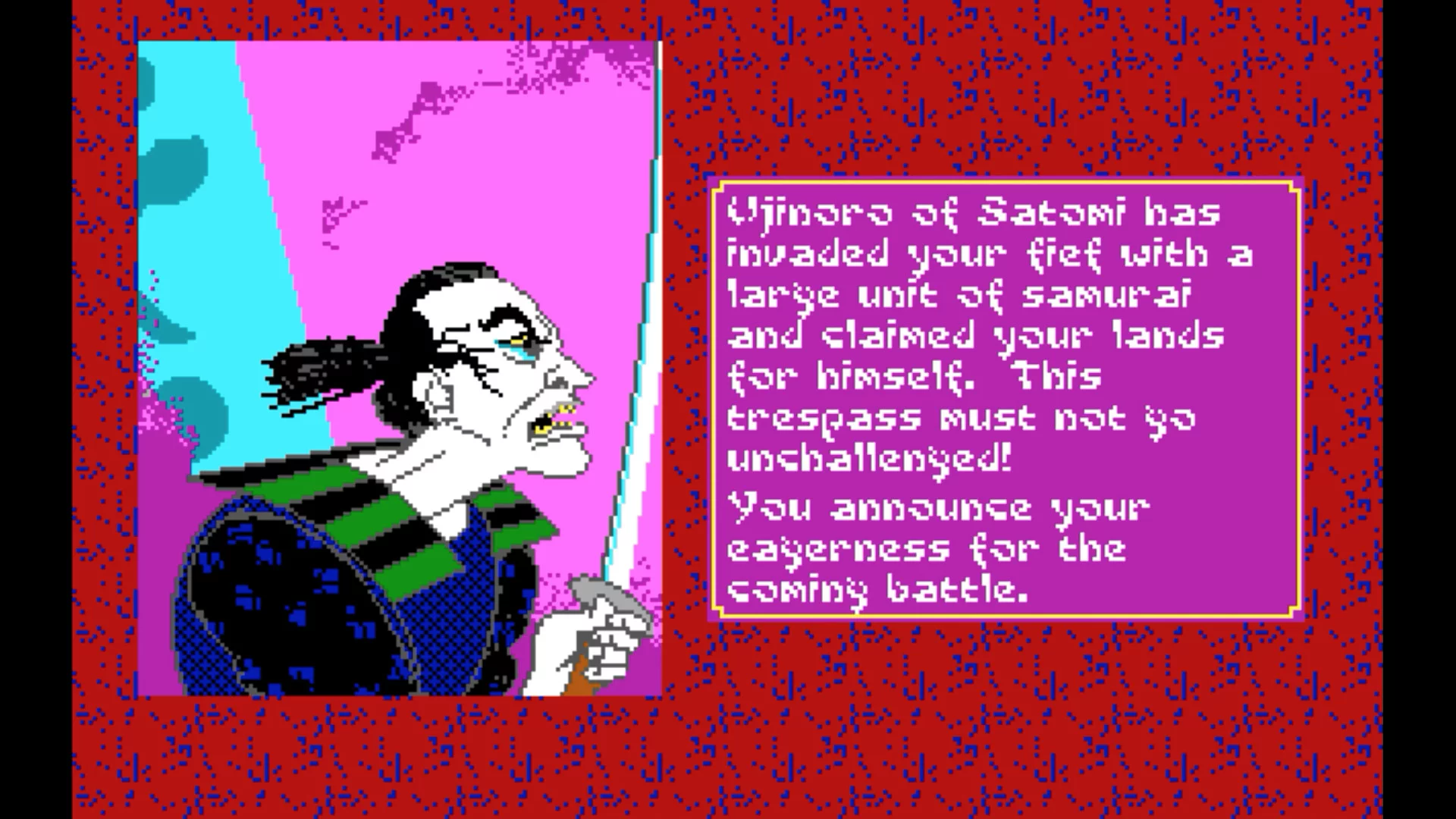 Изображение игры: Sword of the Samurai