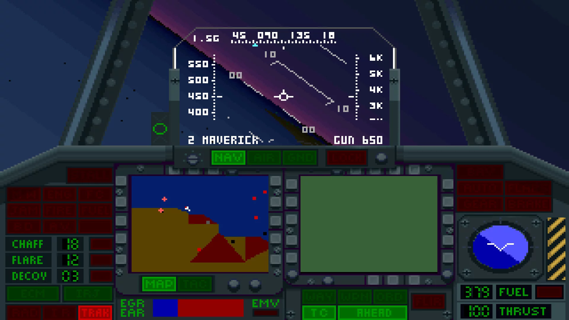 Изображение игры: F-117A Nighthawk Stealth Fighter 2.0