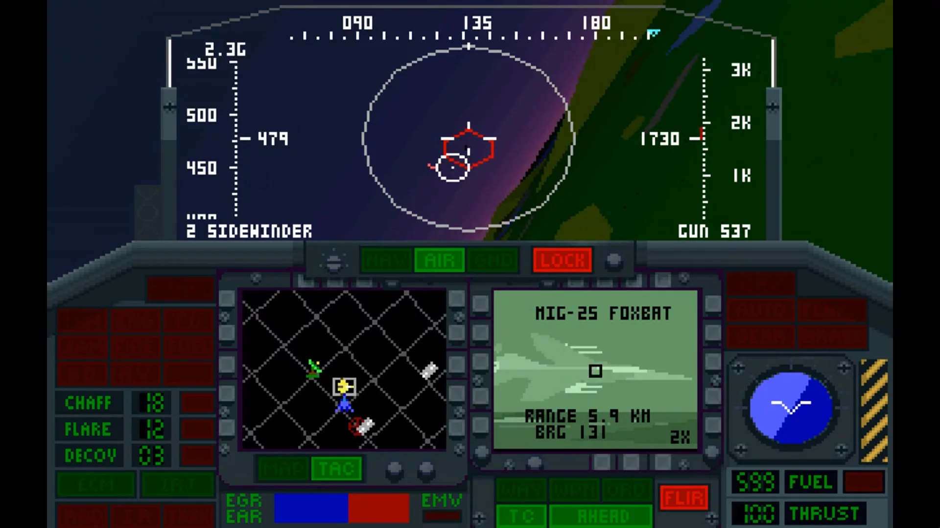 Изображение игры: F-117A Nighthawk Stealth Fighter 2.0