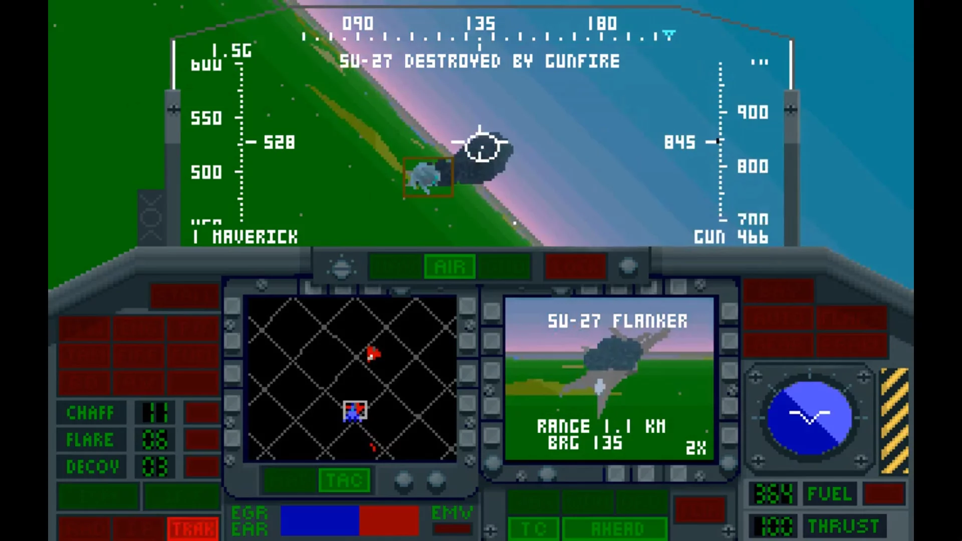 Изображение игры: F-117A Nighthawk Stealth Fighter 2.0