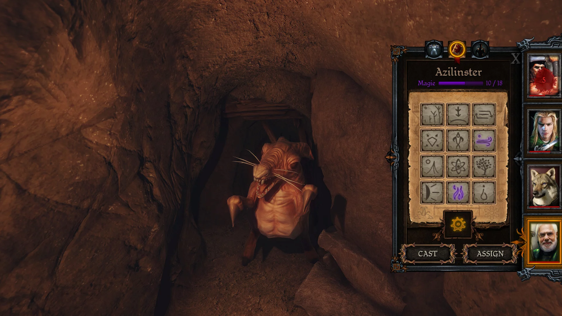 Изображение игры: Dungeon Kingdom: Sign of the Moon