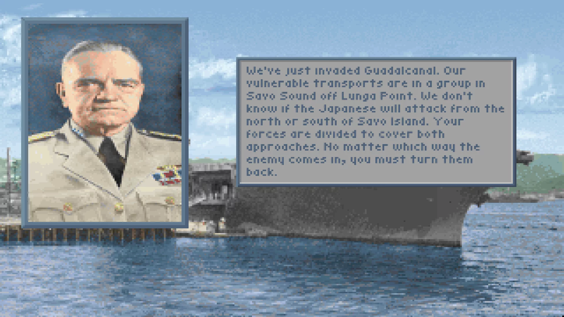 Изображение игры: Task Force 1942: Surface Naval Action in the South Pacific